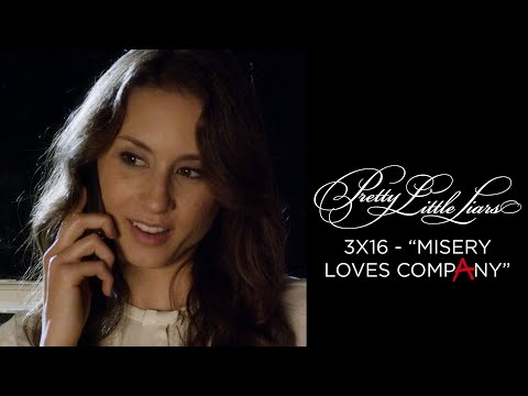 Pretty Little Liars - Spencer Calls Toby About Dinner - "Misery Loves Company" (3x16)