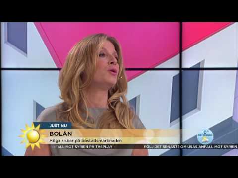 Boräntorna : "Nu börjar det ticka uppåt" - Nyhetsmorgon (TV4)