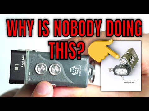 This Will Change How You View EDC Lights! RovyVon E1 Review