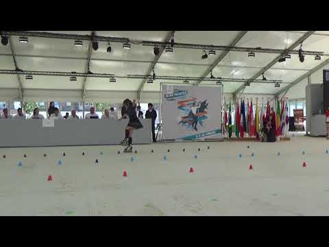 WFSC 2018   ARNHEM   Classic Slalom Junior Women Qualifications   Liu Jia Xin