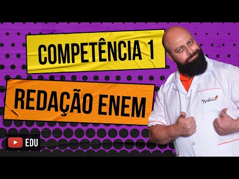 Competência 1 da Redação Enem - Professor Noslen