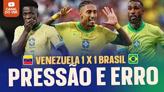 VINI JR. FALHA E BRASIL EMPATA QUANDO MERECIA VENCER