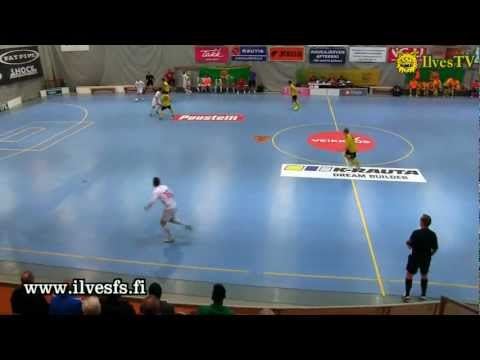 Ilves FS-GFT 2-2 (1-2) Futsal-Liiga 1. kierros 7.10.2012 Spiral Tampere