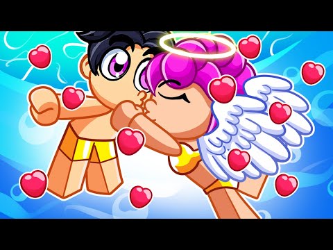 I KISSED My CRUSH ANGEL RUMI at a POOL PARTY in Roblox!