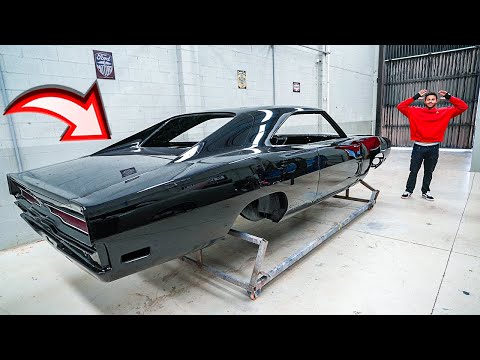 MEU DODGE CHARGER 1970 ESTÁ PINTADO E PRONTO !