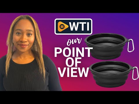 Kytely Large Collapsible Dog Bowls - WTI product video review