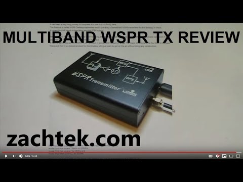 Review: The Zachtek multiband desktop WSPR transmitter