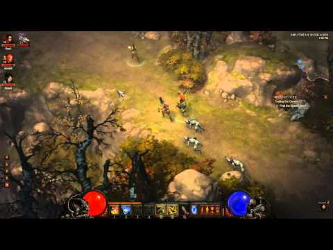 Diablo 3 Co-op Walkthrough Commentary Part 18 "Giant Minotaurs"