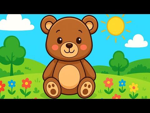 Nino l'Orsacchiotto (SENZA VIDEO) - Canzoni per Bambini con Schermo Nero