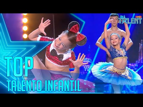 TOP TALENTO INFANTIL: Los NIÑOS invaden el ESCENARIO | Got Talent España