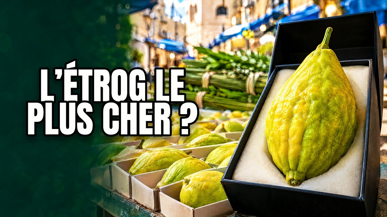 À la recherche de l’étrog le plus cher de Jérusalem