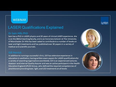 Lynton Lasers Webinar: Laser and IPL Qualifications Explained
