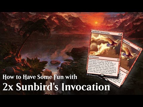 MTG Arena - Having Fun with Two Sunbird's Invocation