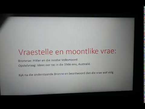 GESKIEDENIS GRAAD 11: 4 Mei 2020 - periode 4 (04114)