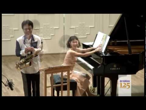 Nobuya Sugawa (saxophone) Minako Sugawa (piano)
