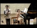 Nobuya Sugawa (saxophone) Minako Sugawa (piano ...