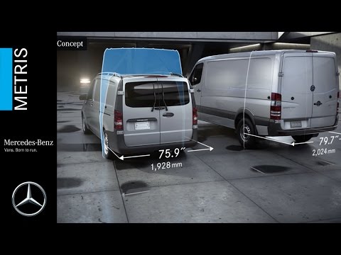 Mercedes-Benz Metris Van: Mid-size is the right size.