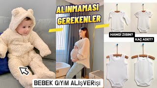 BEBEK GİYİM ALIŞVERİŞİ 🛍️ İZLEMEDEN ALIŞVERİŞ YAPMAYIN 💞