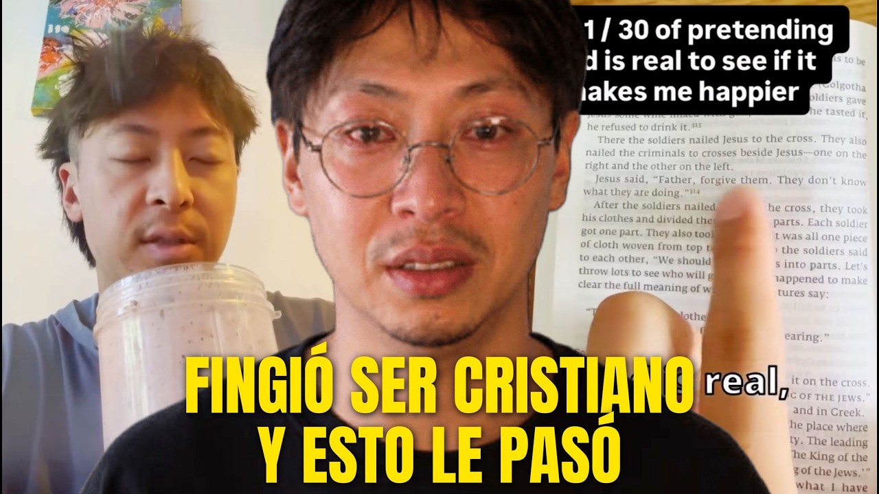 FINGIÓ SER CRISTIANO y le CAMBIA LA VIDA