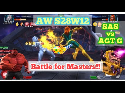 Alliance War S28W12 | SAS vs AGT G | Can we finish masters ?