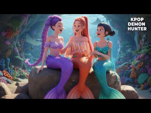 SOS! SAVE HUNTRIX – The Three Mermaid in Danger | K-Pop Demon Hunters