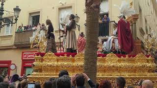 Nuestro Padre Jesús de la Sentencia en plaza de las Canastas en su salida, Cádiz 2019