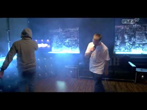 Solar/Białas - Więźniowie Lat 90 (+DJ Kostek) (wykon live w Rap Time @ Eska.tv)