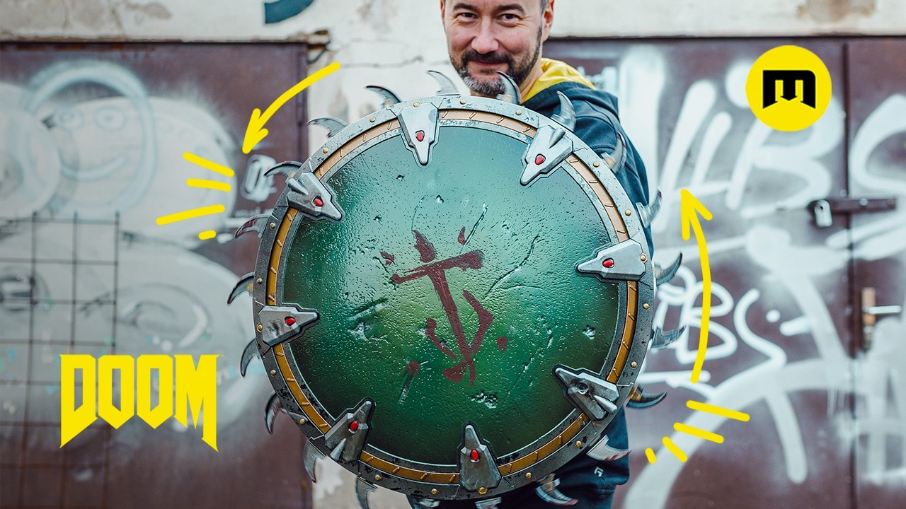 DOOM Shield Saw IRL ⚙️ Fully 3D Printed Mechanical Build