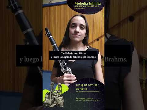 Melodía infinita - Candelaria Farto - Concierto de la Orquesta Sinfónica UNC