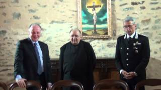 preview picture of video 'UN GIORNO A POLSI. Il Presidente Raffa e Monsignor Morosini'