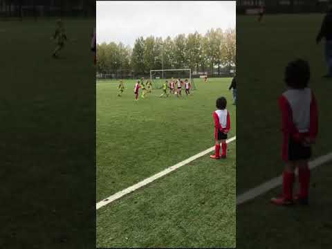 Brederodes 08-3 eerste wedstrijd