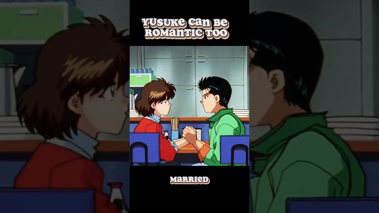 Yusuke's proposal to Keiko | Yu Yu Hakusho Most Romantic Moment