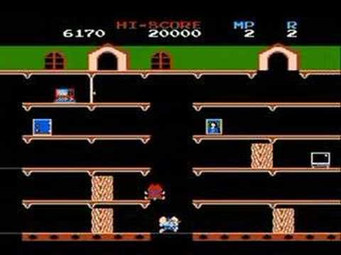 mappy nes game