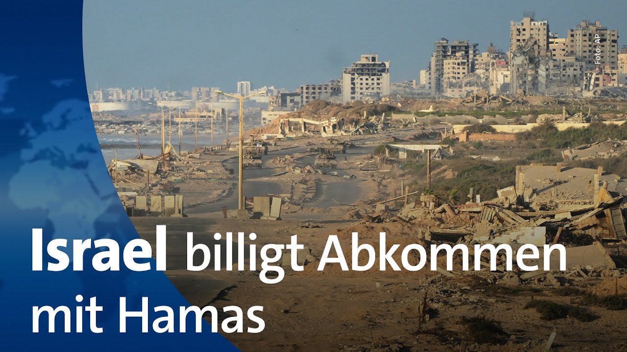 Israelische Regierung stimmt Gaza-Abkommen zu