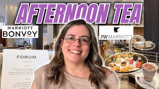 New Zealand Food Vlog - Afternoon Tea at JW Marriott Hotel Auckland New Zealand