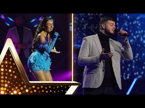 Nikolina MIlosavljevic i Almin Dzankovic - Splet pesama - (live) - ZG - 22/23 - 21.01.23. EM 12