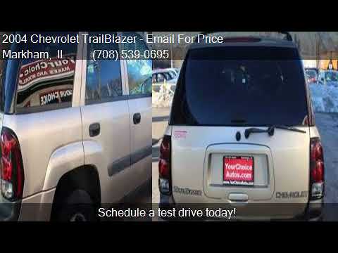 2004 Chevrolet TrailBlazer LS 4WD 4dr SUV for sale in Markha
