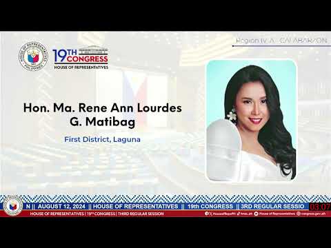 19th Congress 3rd Regular Session #07