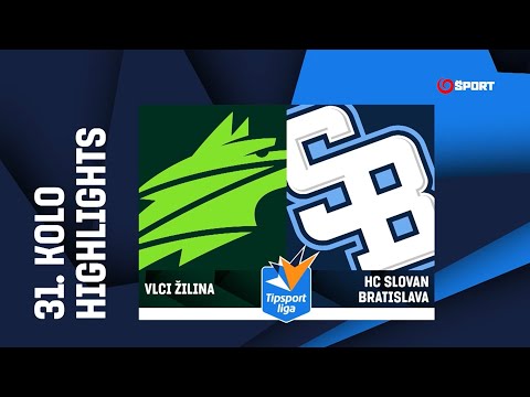 31. kolo: Vlci Žilina - HC Slovan Bratislava 2:6 (0:3, 0:1, 2:2)