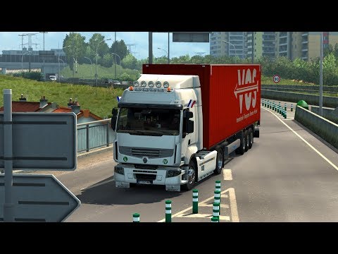 ETS2 Renault Premium + ProMods + RGM + Paris Rebuilding: Reims (F) - Paris (F)