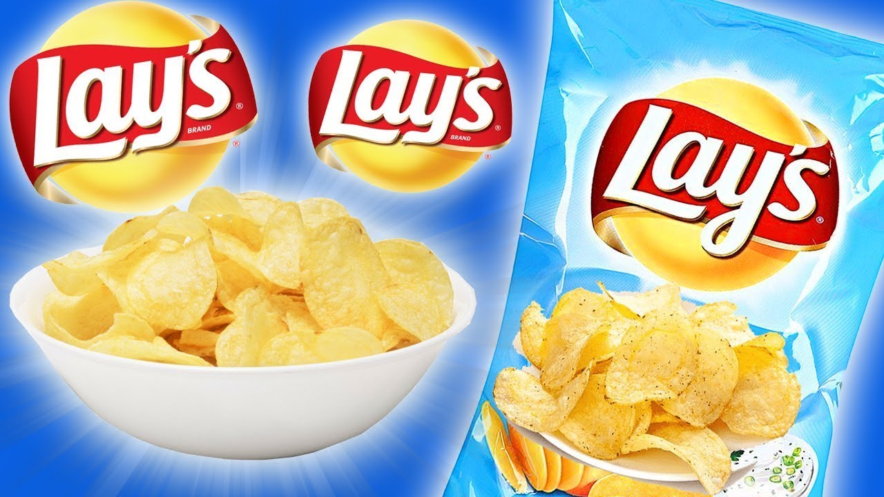 Как нарисовать чипсы лейс