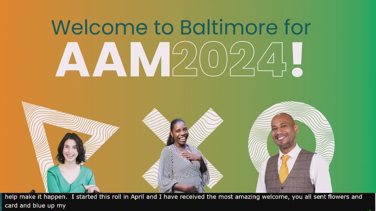 2024 AAM Annual Meeting & MuseumExpo General Session & Keynote