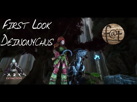 Deinonychus First Look!! Ark Valguero Breakdown!