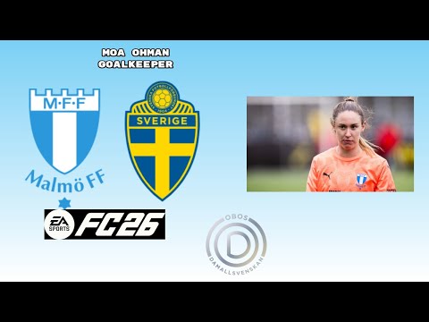 Moa Öhman Malmö FF Women And Sweden