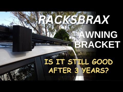 Racksbrax awning brackets - are they still good after three years?