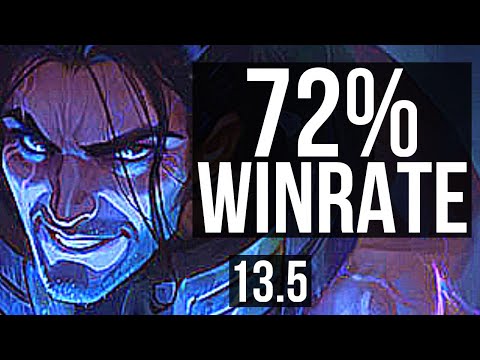 SYLAS vs TALIYAH (MID) | 72% winrate, 7/2/9, Godlike | KR Challenger | 13.5