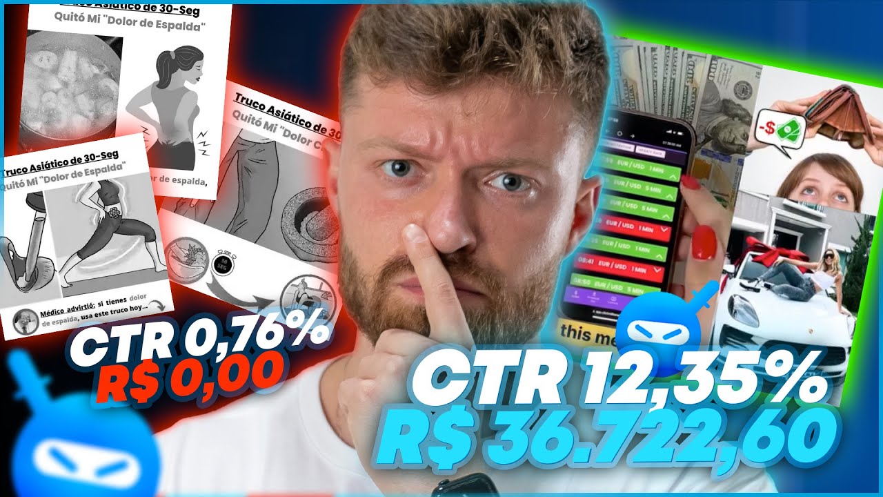 Facebook Ads: Como fazer CRIATIVOS que VENDEM MUITO em 2023 (CTR no TALO)