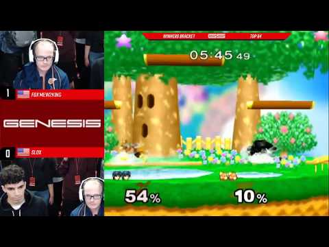 GENESIS 5 SSBM - FOX MVG | Mew2King vs Slox - Melee Top 64 Singles