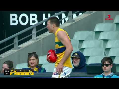 Elimination Final Hostplus SANFL Snapshot - Eagles' Jack Wheare bends it around