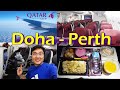 Qatar Airways 11 Hour Flight Airbus A380 Upper Deck Doha To Perth ️